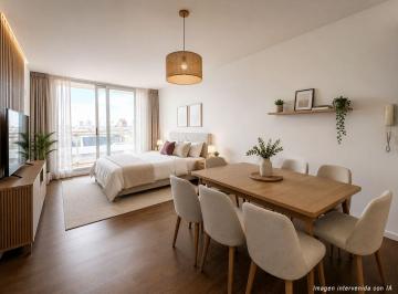 Departamento · 27m² · 1 Ambiente · Comodo Monoambiente en Venta con Balcón