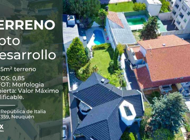 Terreno · 835m²