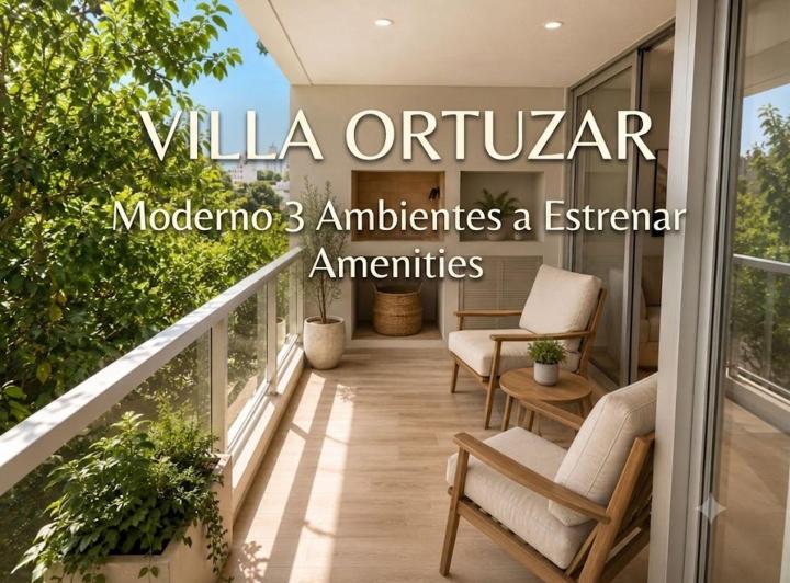 Departamento · 56m² · 3 Ambientes