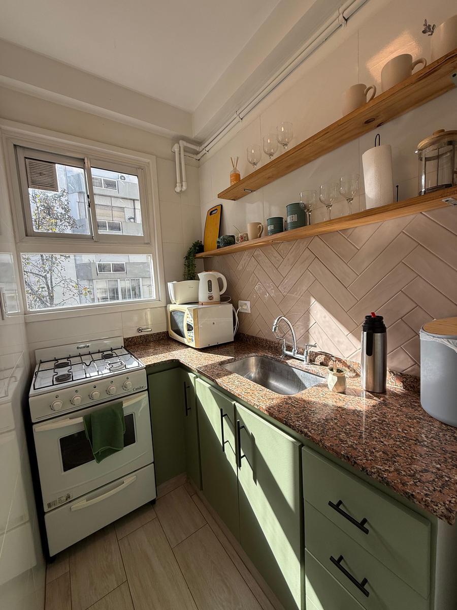 Monoambiente en zona Güemes, 24m², 4to piso
