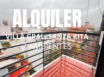 Departamento · 29m² · 2 Ambientes · Alquiler 2 Amb con Balcon Al Frente
