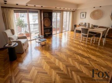 Departamento de 4 ambientes, Belgrano · Excelente Semipiso Al Frente con Balcón Corrido 3 Dorm / Dep / Cochera / Baulera