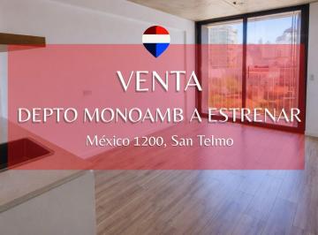 Departamento · 27m² · 1 Ambiente · Venta Monoamb Al Frente San Telmo a Estrenar