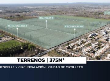 Terreno · 375m² · En Venta Terrenos con Financiación | Cipolletti