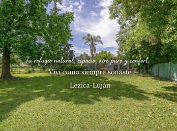Casa · 170m² · 4 Ambientes · 3 Cocheras · Casa 4 Ambientes Venta Lujan Lezica Pileta Parque