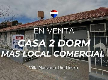 Casa · 155m² · 7 Ambientes · Casa con Salon Comercial, San Patricio del Chañar