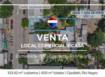 Local comercial · 103m² · Venta Local Comercial + Casa Dos Dorm.
