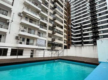 Departamento · 27m² · 1 Ambiente · Alquiler Permanente - Monoambiente Vista Al Río - Balcón - Quincho y Pileta - Amoblado - Mitre 200