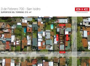 Terreno · 213m² · Terreno Venta - San Isidro