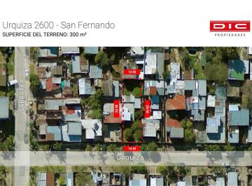 Terreno · 300m² · 3 Ambientes · 1 Cochera · Casa en San Fernando