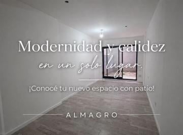 Departamento · 36m² · 1 Ambiente · Departamento 1 Ambiente Venta Almagro Patio