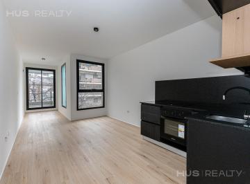 Departamento · 27m² · 1 Ambiente · Alquiler Monoambiente a Estrenar en Villa Crespo, 3er Piso Al Frente con Balcon.