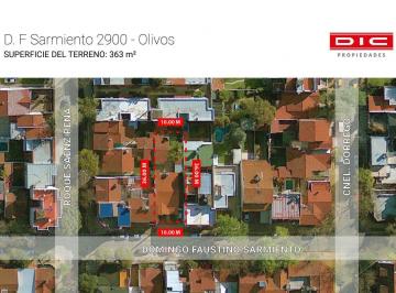 Terreno · 150m² · 4 Ambientes · 2 Cocheras · Terreno Venta - Olivos