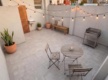 Terraza · La Boca Monoambiente 31 m² con Terraza Propia