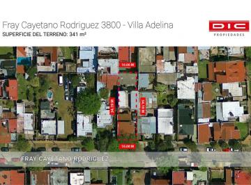 Terreno · 200m² · 4 Ambientes · 1 Cochera · Terreno Venta - Villa Adelina