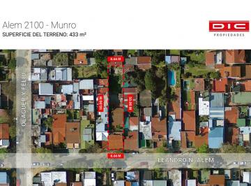 Terreno · 433m² · Terreno Venta - Munro
