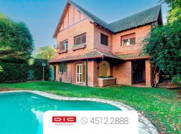 Casa · 315m² · 6 Ambientes · 2 Cocheras · Chalet 5 Dorm. Venta - Martinez - Vias/libert.