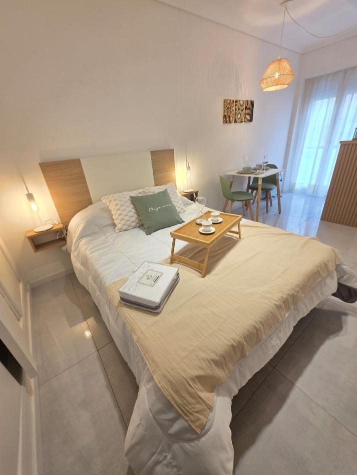 departamento kiwi. Un diseño moderno logran transformar un ambiente en una suit 5 estrellas