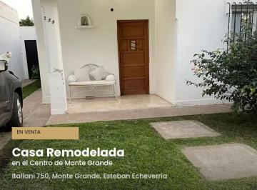 Casa de 3 ambientes, Esteban Echeverría · Casa Remodelada a La Venta en Monte Grande!