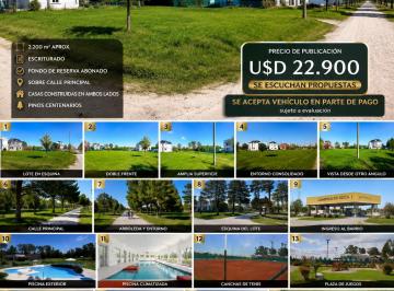 Terreno , Brandsen · Lote 423 en Esquina Escriturado – Acepta Vehículo – Campos de Roca II