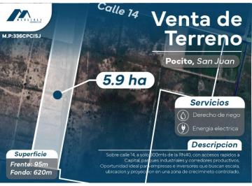 Terreno · 59000m² · Terreno en Pocito