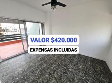 Departamento · 32m² · 1 Ambiente · Alquiler Monoambiente Luminoso Balcón Aterrazado