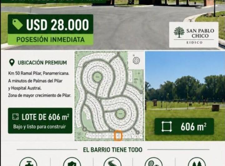 Terreno · 606m²