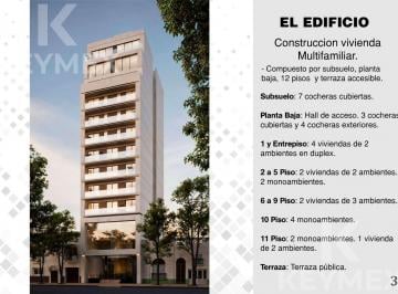 Departamento · 57m² · 2 Ambientes · Departamento en Venta 2 Ambientes, La Plata