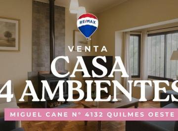 Casa · 180m² · 4 Ambientes · 3 Cocheras · Venta Casa 4 Amb Cochera Pileta Quincho Quilmes