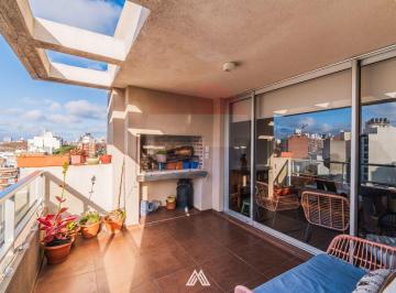 Departamento · 48m² · 2 Ambientes · Venta Apto Penthouse 1 Dorm, Parrillero Cordón Sur