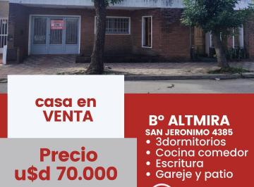 Foto · Vendo Casa 3 Ormitorios en Barrio Altamira