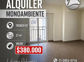 Departamento de 1 ambiente, Avellaneda · Alquiler Monoambiente