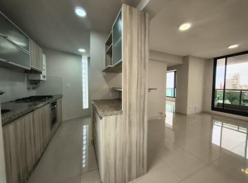 LIVING COMEDOR CON COCINA SEMI INTEGRADA · Alquiler Departamento Echesortu Fundar Vera Mujica 1352