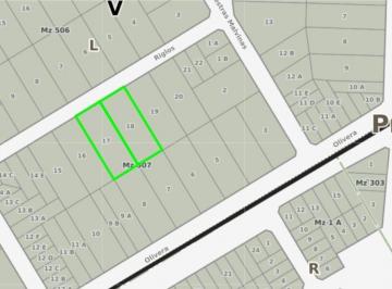Terreno · 3250m² · 2 Lotes Venta Glew Inversionista