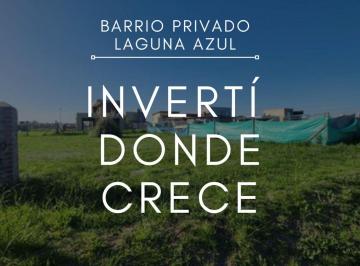 Terreno · 361m² · Lote Barrio Laguna Azul Spegazzini Financiacion