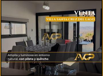 Casa · 195m² · 4 Ambientes · 2 Cocheras · Casa en Venta en Villa Santa Cruz del Lago