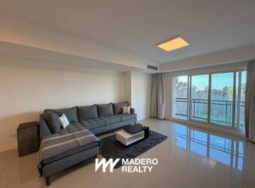 LIVING COMEDOR · Departamento - Chateau Puerto Madero - Amoblado
