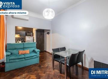 Living Comedor · Boedo PH 2 Amb 32 m² Primer Piso por Escalera