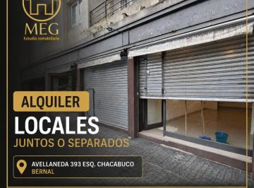 Local comercial , Quilmes · Alquiler Locales Juntos o Separados Excelente Esquina de Bernal