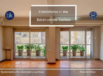 Foto · Venta - Departamento 4 Dorm. Balcón Frente Dependencia Cochera - Palermo Chico - a Renovar