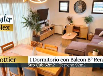 PH · 63m² · 2 Ambientes · 1 Cochera · Alquiler Duplex 1 Dormitorio con Balcon - Nqn
