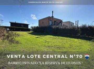 Terreno · 473m² · Venta Lote Central en La Reserva de Hudson