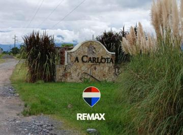 Terreno · 606m² · Venta Terreno La Carlota - Campo Quijano - 606 m²
