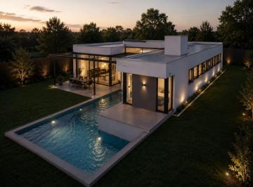 Casa · 126m² · 4 Ambientes · 2 Cocheras · Casa Venta Tribeca City Bell en Pozo 3 Dorm.