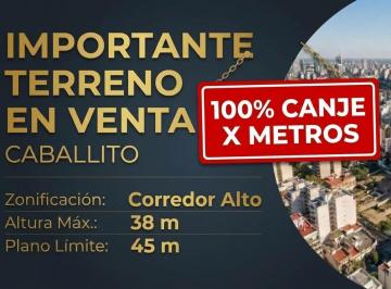 Terreno · 547m² · Terreno en Venta en Caballito - Corredor Alto (Ca)