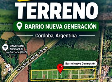Terreno , Juárez Celman · Terreno en Venta Juarez Celman Bº Mariano Pujadas