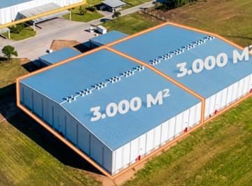Depósito · 6277m² · Depósito de 6.000 m² en Alquiler en Camino de La Costa Brava Km 3,3 Parque Industrial Zárate.