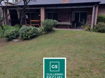 Casa de 5 ambientes, Mendiolaza · Casa en Venta Country 4 Hojas – 1 Sola Planta – 3 Dorm.