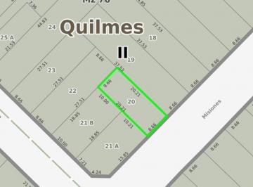 Terreno · 175m² · Lote en Venta en Bernal Oeste