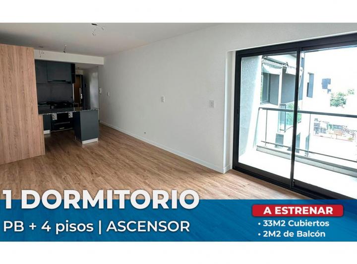 Departamento · 33m² · 2 Ambientes